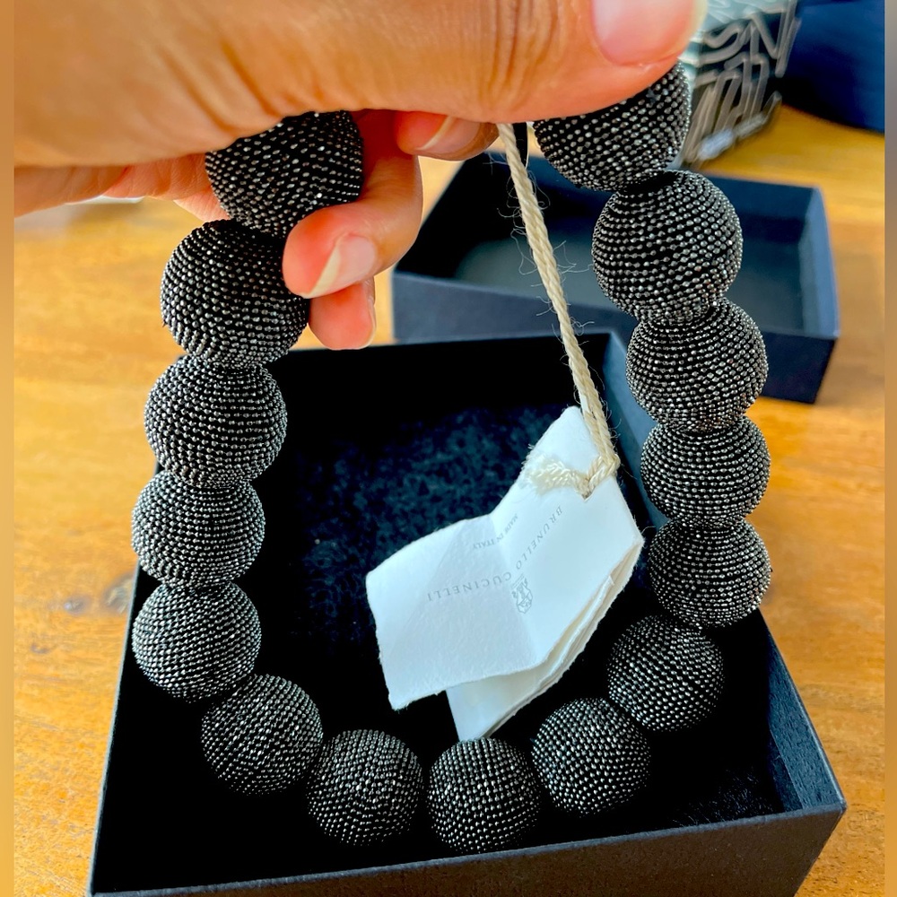 🔥❤️Brunello Cucinelli Molini Bead Necklace NWT🔥l